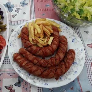 خوراک هات داگ پرسی
