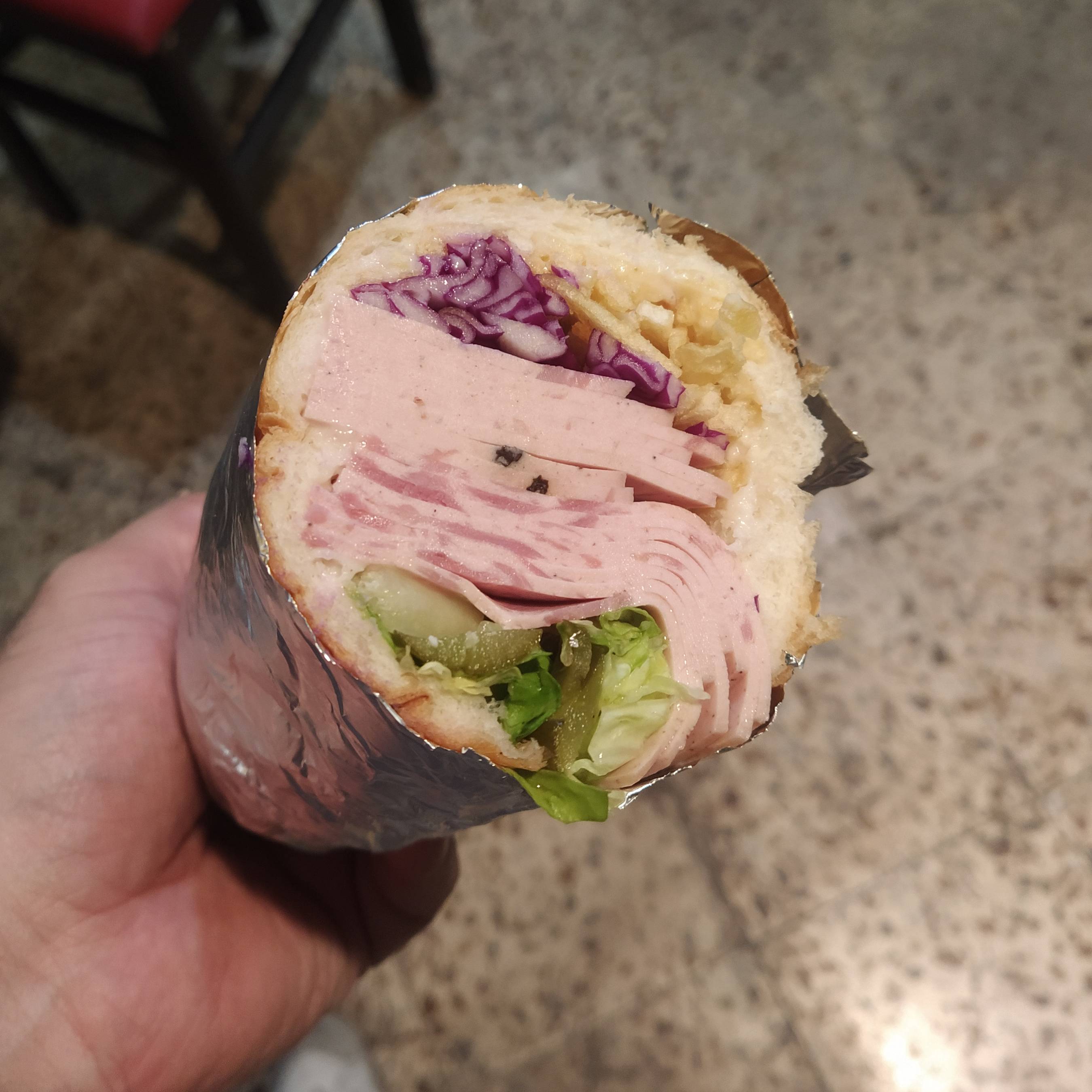 ژامبون سرد