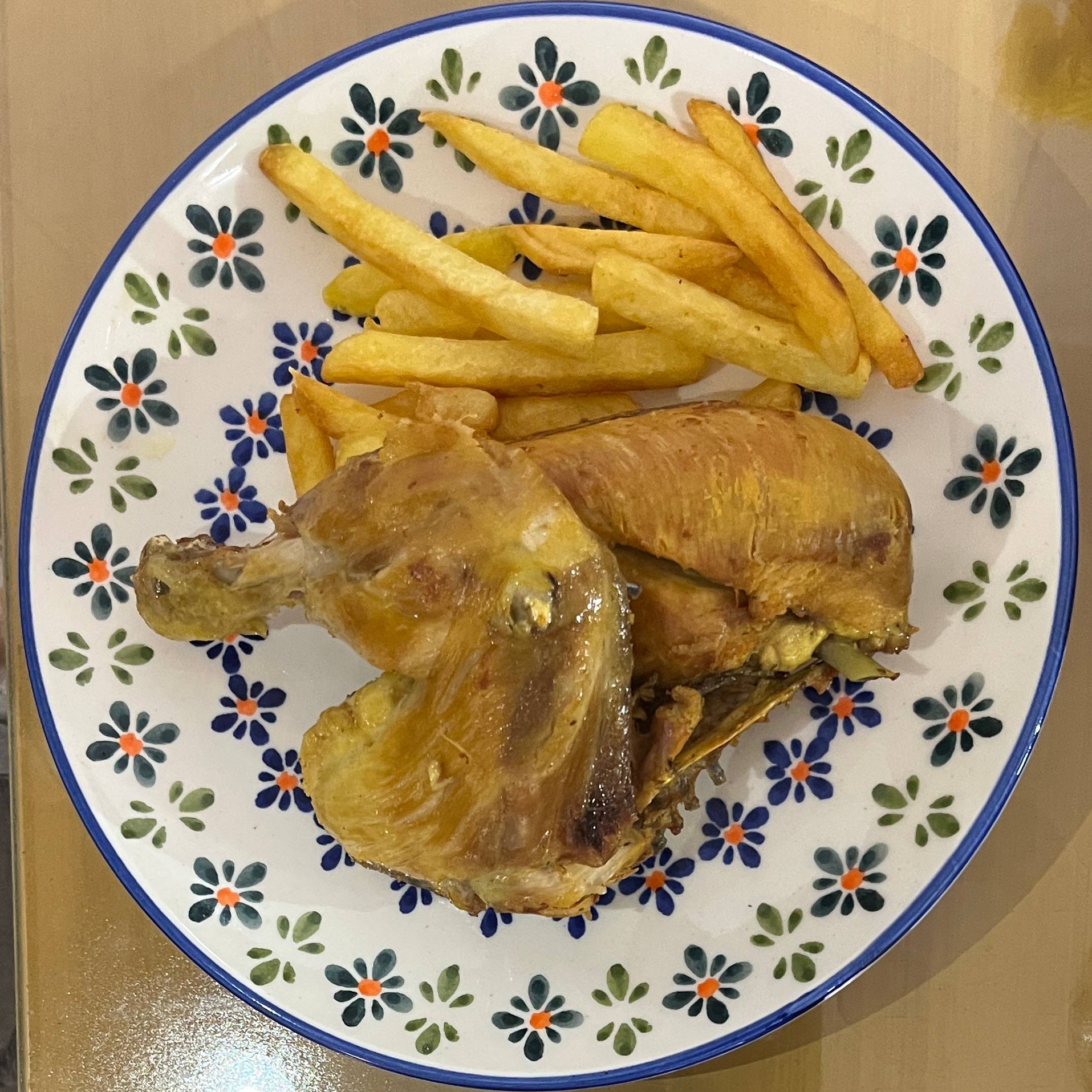مرغ سرخ شده